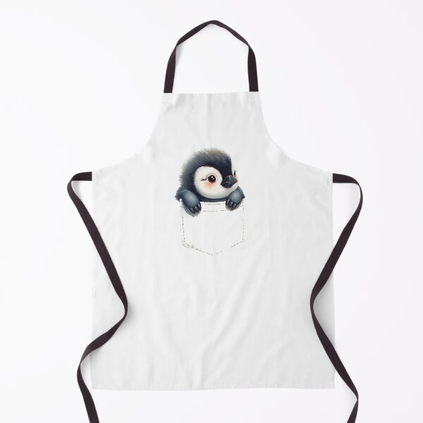 Item preview, Cute Penguin in Pocket – Adorable Animal Illustration designed and sold by NiDoya.