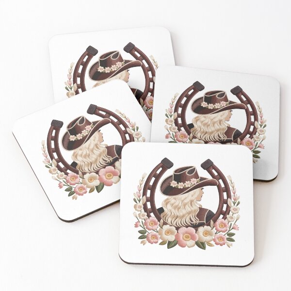 Item preview, Cowgirl with Horseshoe designed and sold by jkrphoto.