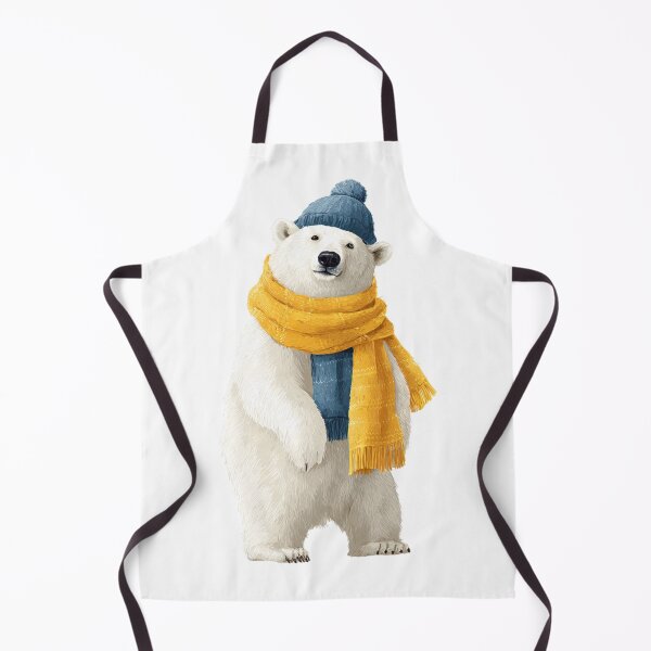 Item preview, Festive Trendy Polar Bear designed and sold by Threads&Co.