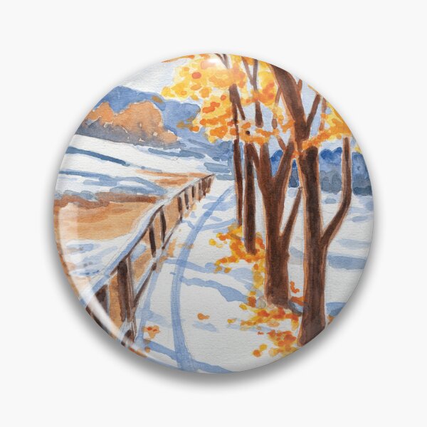 Item preview, "November in countryside" designed and sold by solgasart.