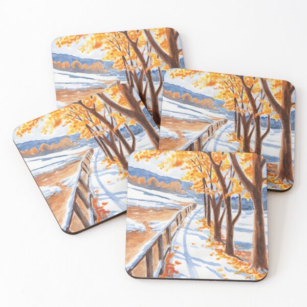 Item preview, "November in countryside" designed and sold by solgasart.