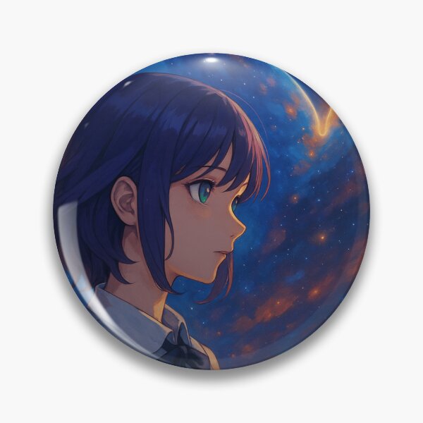 Item preview, Reze the Galaxy Dreamer – Cosmic Anime Aesthetic Art | Abby Le Millar & Blue Jays Inspired Universe Design designed and sold by zevorgue.
