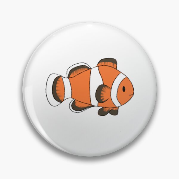Item preview, Clownfish Kawaii Illustration designed and sold by casserolepets.