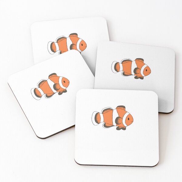 Item preview, Clownfish Kawaii Illustration designed and sold by casserolepets.