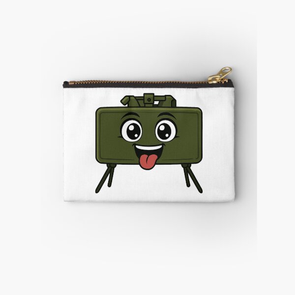 Item preview, Happy Claymore Mine – Funny Military Cartoon Explosive Illustration designed and sold by LowDownGraphics.