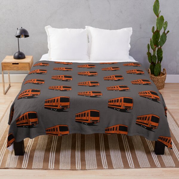 Item preview, Helsinki Metro M100 – Iconic Finnish Orange Subway designed and sold by Geokafi.
