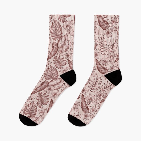 Item preview, Tropical Flora (Rosé) designed and sold by Studio Vickn.