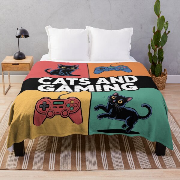 Item preview, Cats and Gaming – Funny Cat Gamer Controller designed and sold by RogueDroid.