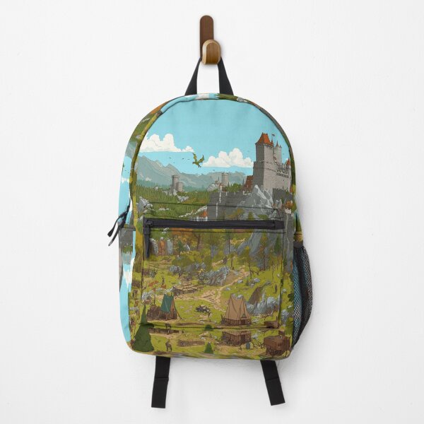 Item preview, Besieged medieval castle and a sprawling army encampment. designed and sold by Piotrek0001.