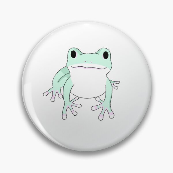 Item preview, White’s Tree Frog Kawaii Illustration designed and sold by casserolepets.