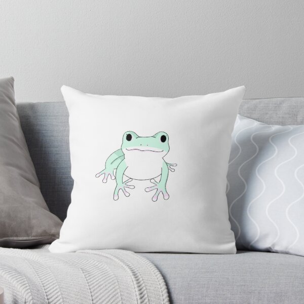 Item preview, White’s Tree Frog Kawaii Illustration designed and sold by casserolepets.