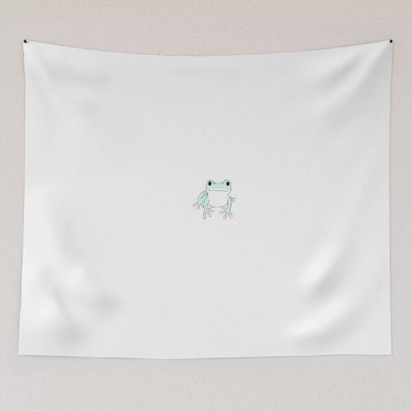 Item preview, White’s Tree Frog Kawaii Illustration designed and sold by casserolepets.