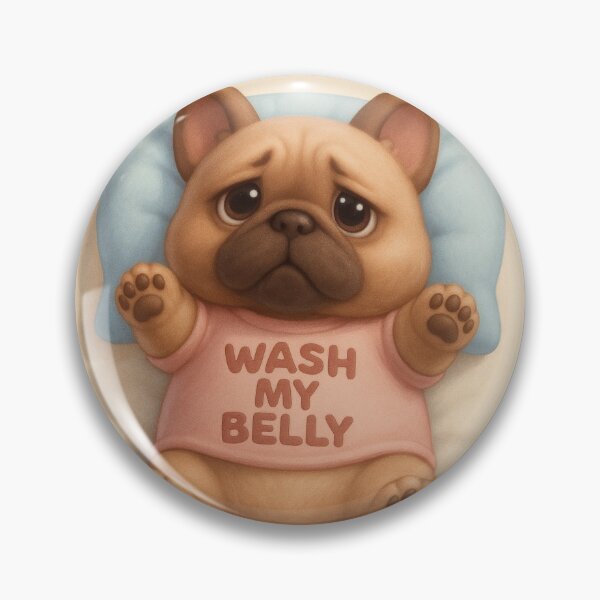 Item preview, Sad Pibble Wash My Belly designed and sold by tekolan.
