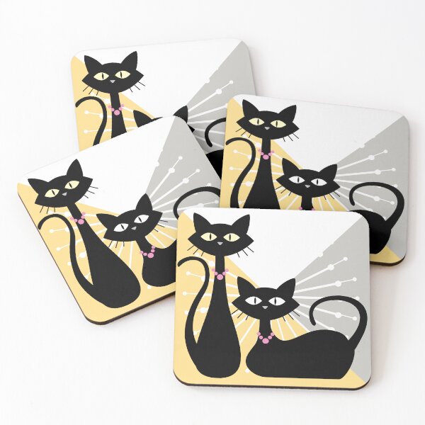 Item preview, The Retro Cats designed and sold by ZandraCalif.