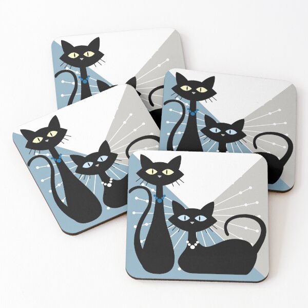 Item preview, The Retro Cats designed and sold by ZandraCalif.