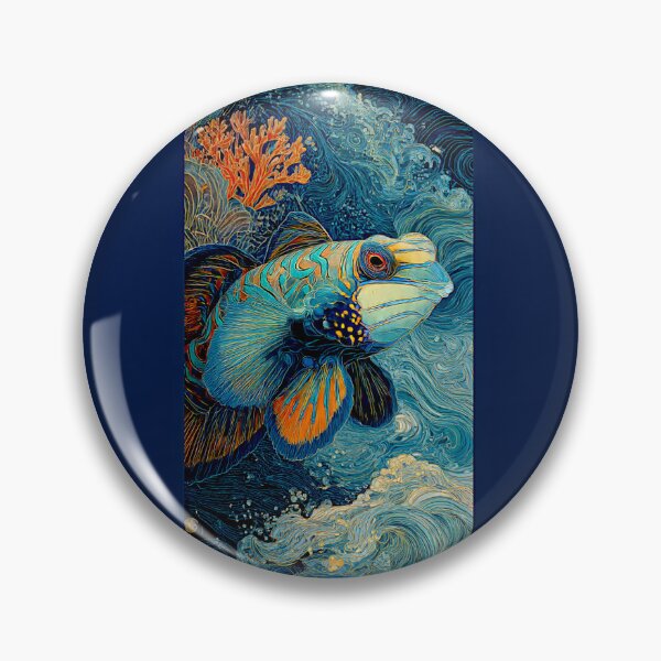 Item preview, Mandarinfish gliding#1 designed and sold by Helios Be. Lavsh.