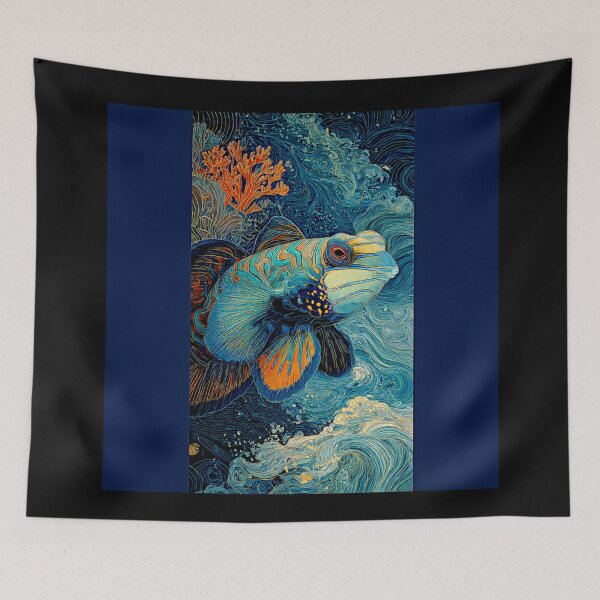 Item preview, Mandarinfish gliding#1 designed and sold by Helios Be. Lavsh.