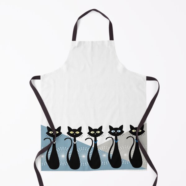 Item preview, Cats In a Row - The Retro Style designed and sold by ZandraCalif.