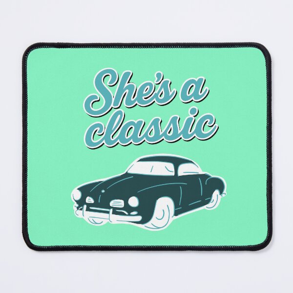 Item preview, She's a classic | Vintage car Karmann Ghia designed and sold by Bram Donker.