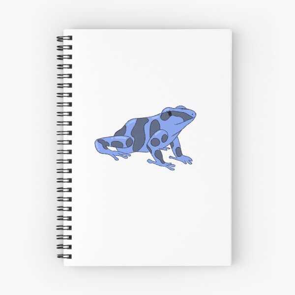 Item preview, Blue Poison Dart Frog Kawaii Illustration designed and sold by casserolepets.