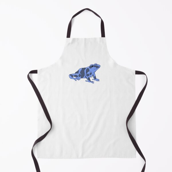 Item preview, Blue Poison Dart Frog Kawaii Illustration designed and sold by casserolepets.