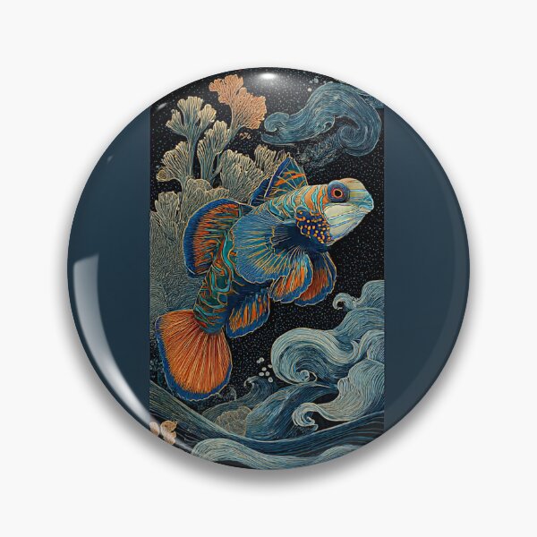 Item preview, Mandarinfish gliding#2 designed and sold by Helios Be. Lavsh.