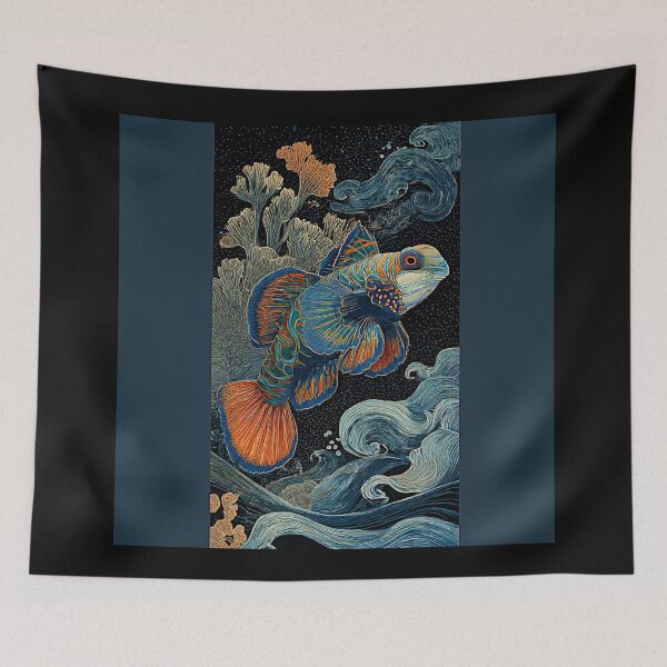 Item preview, Mandarinfish gliding#2 designed and sold by Helios Be. Lavsh.