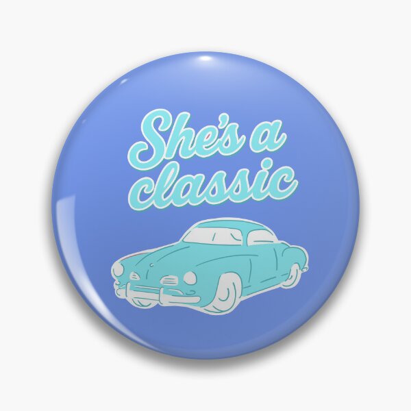 Item preview, She's a classic | Vintage car Karmann Ghia designed and sold by Bram Donker.