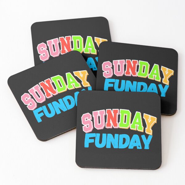 Item preview, Sunday Funday Bright Retro Aesthetic Fun T-Shirt designed and sold by GiftLore Studio.