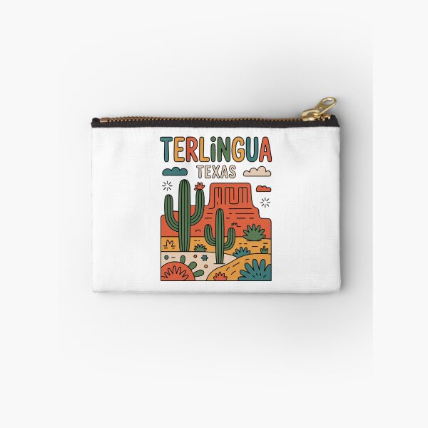 Item preview, Terlingua Texas Desert Vintage Landscape Cactus Illustration designed and sold by JessArty ⭐⭐⭐⭐⭐.