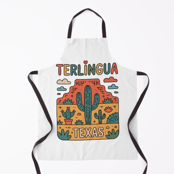 Item preview, Terlingua Texas Sunset Retro Desert Illustration designed and sold by JessArty ⭐⭐⭐⭐⭐.