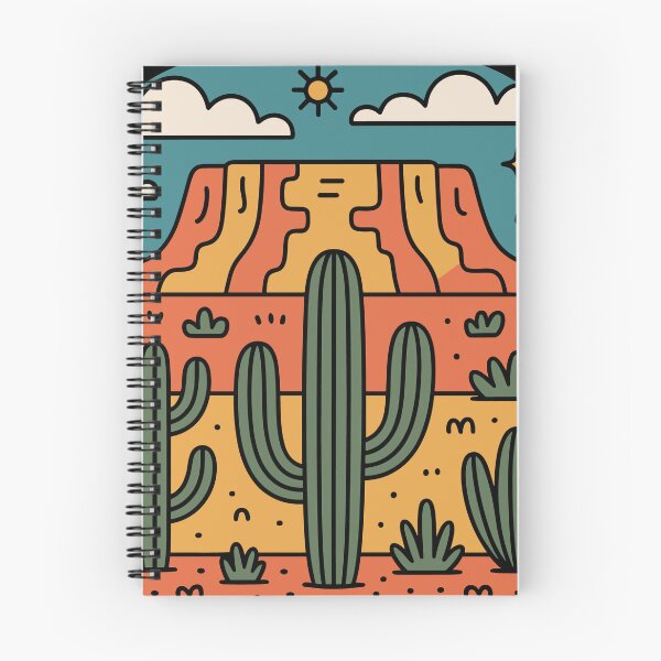 Item preview, Retro Terlingua Texas Cactus Desert designed and sold by JessArty ⭐⭐⭐⭐⭐.