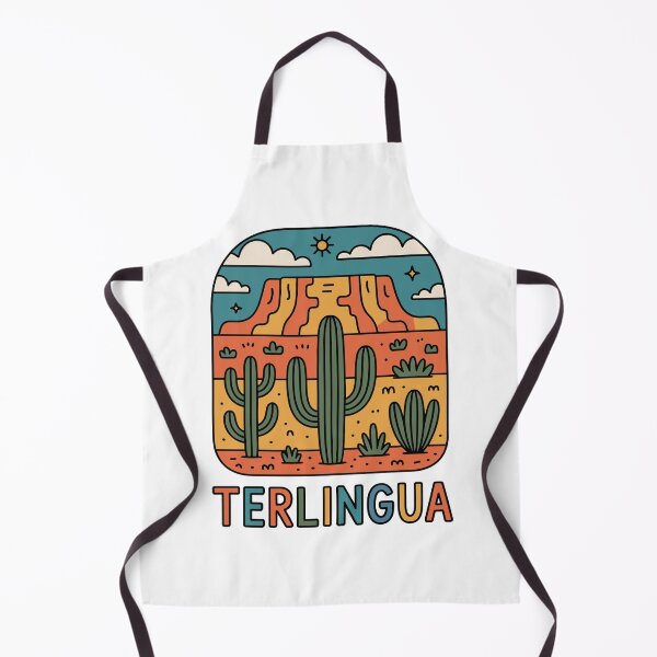 Item preview, Retro Terlingua Texas Cactus Desert designed and sold by JessArty ⭐⭐⭐⭐⭐.