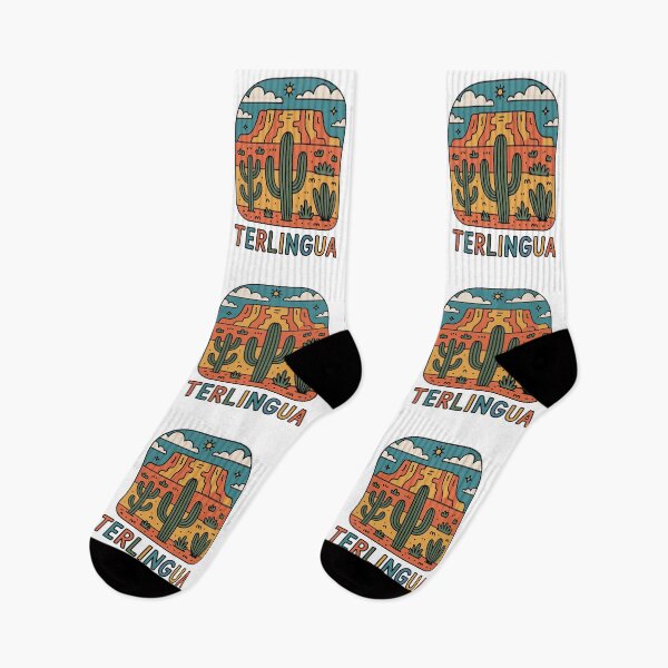 Item preview, Retro Terlingua Texas Cactus Desert designed and sold by JessArty ⭐⭐⭐⭐⭐.