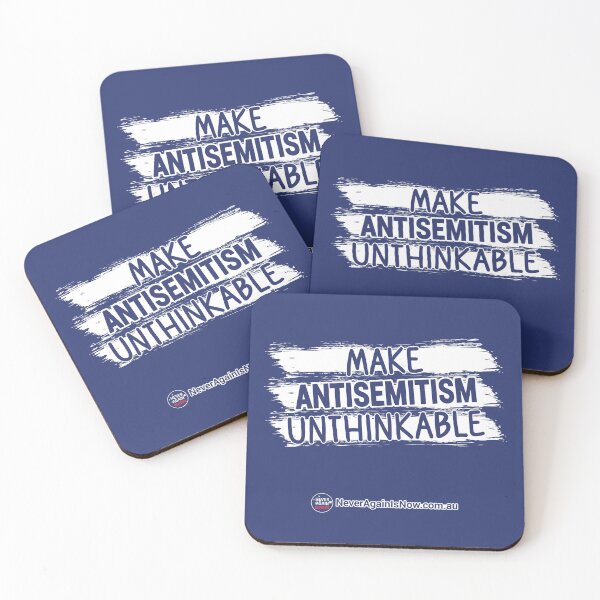 Item preview, Make Antisemitism Unthinkable | Never Again is Now designed and sold by Allies For A Strong Australia.