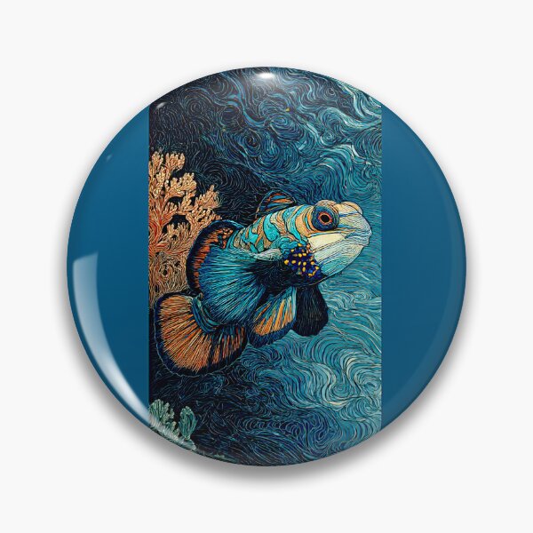 Item preview, Mandarinfish gliding#3 designed and sold by Helios Be. Lavsh.