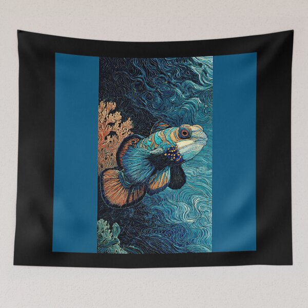 Item preview, Mandarinfish gliding#3 designed and sold by Helios Be. Lavsh.