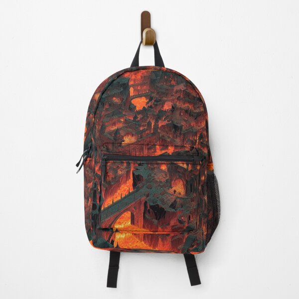 Item preview, Dark dwarven city built over rivers of flowing lava. designed and sold by Piotrek0001.