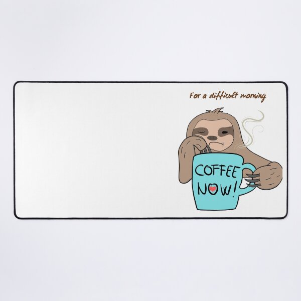 Item preview, For a Difficult Morning Coffee Now. designed and sold by Dinasshop.