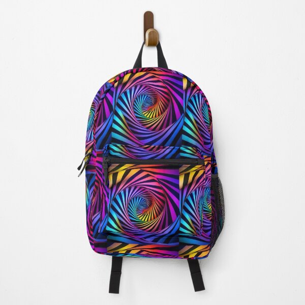Item preview, Colorful Twisted Grid - Optical Illusion designed and sold by RockitBaby.