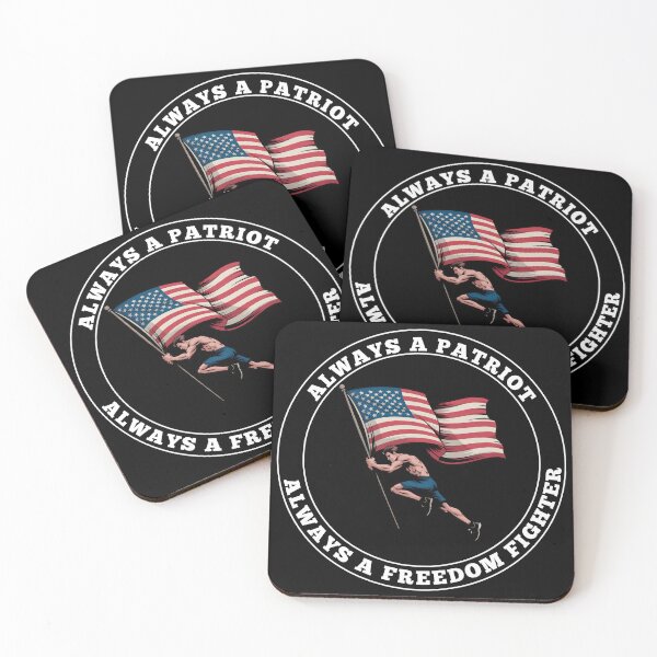 Item preview, ALWAYS A PATRIOT, ALWAYS A FREEDOM FIGHTER  designed and sold by TS-Des.