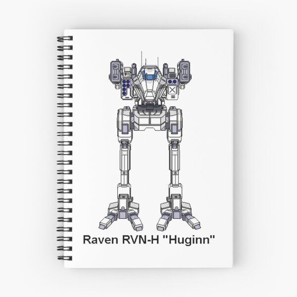 Item preview, Raven RVN-H "Huginn" (White) - Inner Sphere BattleMech designed and sold by DagleysDesigns.