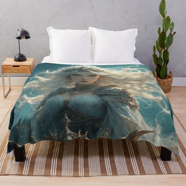 Item preview, Majestic Fantasy Queen with Mythical Beast – Enchanted Royal Artwork designed and sold by AI ART Studio.