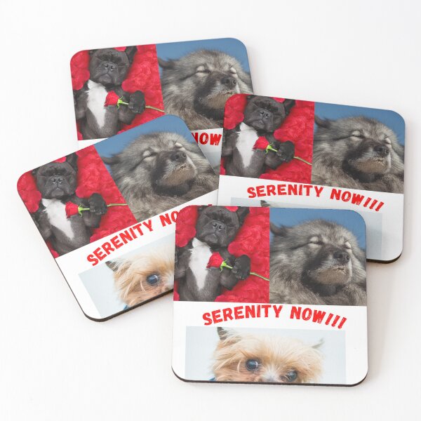 Item preview, Using dogs as an example for the sayings Goosfraba, Woosah, and serenity now for humor designed and sold by Maysiesmerch.
