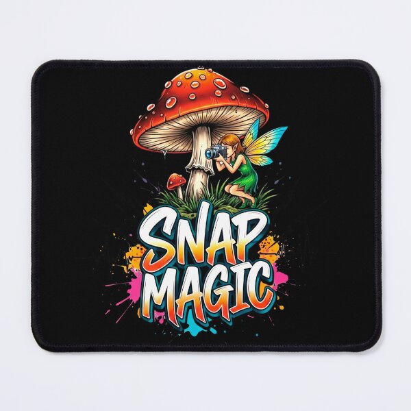 Item preview, Graffiti Fairy Photographer Mushroom designed and sold by SholoStudio.
