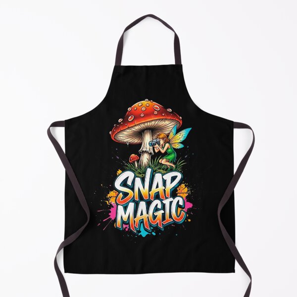 Item preview, Graffiti Fairy Photographer Mushroom designed and sold by SholoStudio.