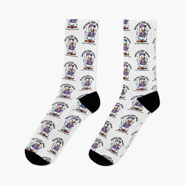 Item preview, Critical Care Nurse Duck Design – “Strong Coffee, Steady Hands, Steel Nerves” – Funny Cute Nurse Gift for ICU & ER Nurses designed and sold by WHDProduction45.
