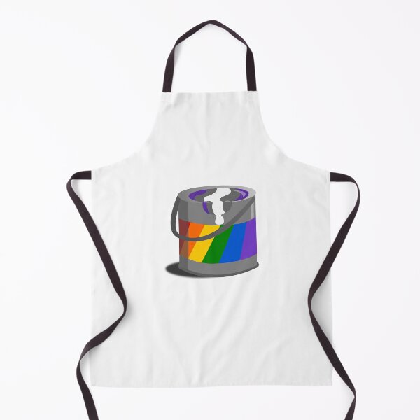 Item preview, Proud Paint Greysexual Flag in a Bucket designed and sold by HarveyHandcraftsandDesigns.