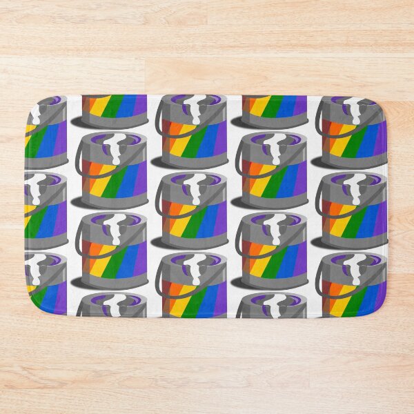 Item preview, Proud Paint Greysexual Flag in a Bucket designed and sold by HarveyHandcraftsandDesigns.