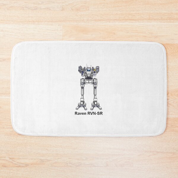 Item preview, Raven RVN-SR (White) - Inner Sphere BattleMech designed and sold by DagleysDesigns.